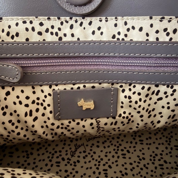 Radley London Women’s Gray Leather Hand bag/Purse Casual - Picture 9 of 16